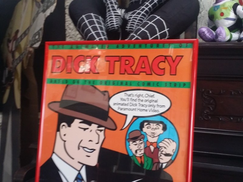 DICK TRACY AND SPIDERMAN